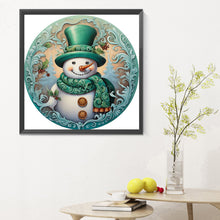 Load image into Gallery viewer, Diamond Painting - Full Round - snowman (30*30CM)