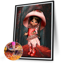 Load image into Gallery viewer, Diamond Painting - Full Round - Big eyes girl (30*40CM)