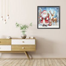 Load image into Gallery viewer, AB Diamond Painting - Full Round - santa claus (40*40CM)