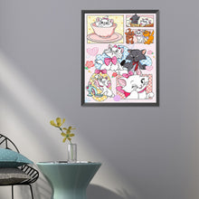 Load image into Gallery viewer, Diamond Painting - Full Round - mary cat (40*50CM)