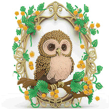 Load image into Gallery viewer, Diamond Painting - Partial Special Shaped - Garland Owl (30*30CM)