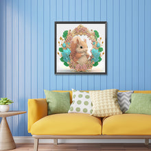 Load image into Gallery viewer, Diamond Painting - Partial Special Shaped - garland squirrel (30*30CM)
