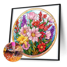 Load image into Gallery viewer, Diamond Painting - Partial Special Shaped - blooming flowers (30*30CM)