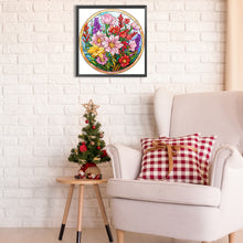 Load image into Gallery viewer, Diamond Painting - Partial Special Shaped - blooming flowers (30*30CM)