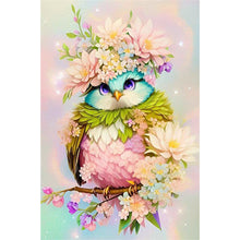 Load image into Gallery viewer, 2pcs Diamond Painting Set - Dressed up bird (40*60CM)