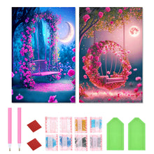Load image into Gallery viewer, 2pcs Diamond Painting Set - hanging basket swing (40*60CM)