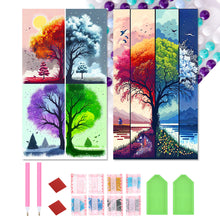 Load image into Gallery viewer, 2pcs Diamond Painting Set - four seasons tree (40*70CM)