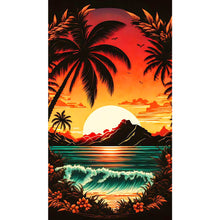 Load image into Gallery viewer, 2pcs Diamond Painting Set - sunset (40*70CM)