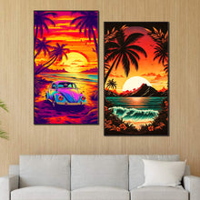 Load image into Gallery viewer, 2pcs Diamond Painting Set - sunset (40*70CM)