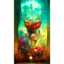 Load image into Gallery viewer, 2pcs Diamond Painting Set - butterfly market area (40*70CM)