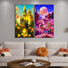 Load image into Gallery viewer, 2pcs Diamond Painting Set - dream castle (40*70CM)