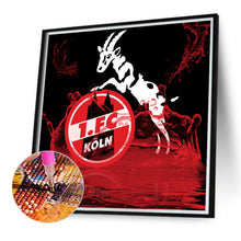 Load image into Gallery viewer, Diamond Painting - Full Round - Cologne football club logo (40*40CM)