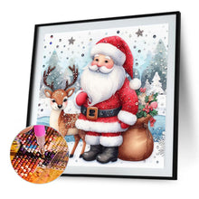 Load image into Gallery viewer, Diamond Painting - Full Square - snow santa claus (30*30CM)