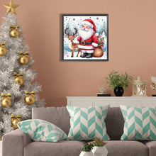 Load image into Gallery viewer, Diamond Painting - Full Square - snow santa claus (30*30CM)