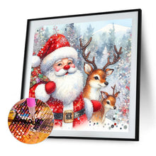 Load image into Gallery viewer, Diamond Painting - Full Square - Santa Claus travels (30*30CM)