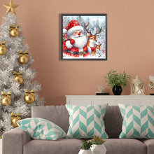 Load image into Gallery viewer, Diamond Painting - Full Square - Santa Claus travels (30*30CM)
