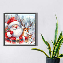 Load image into Gallery viewer, Diamond Painting - Full Square - Santa Claus travels (30*30CM)