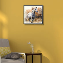 Load image into Gallery viewer, Diamond Painting - Full Round - horse (35*35CM)
