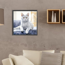 Load image into Gallery viewer, Diamond Painting - Full Round - cat (35*35CM)