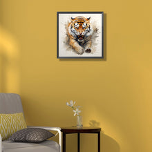 Load image into Gallery viewer, Diamond Painting - Full Round - tiger (35*35CM)