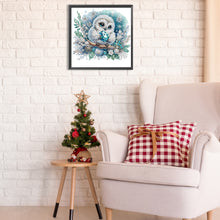 Load image into Gallery viewer, Diamond Painting - Partial Special Shaped - winter owl (30*30CM)
