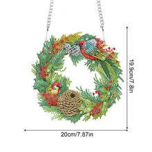 Load image into Gallery viewer, Bird Special Shaped Diamond Painting Wall Decor Wreath for Home Window Decor