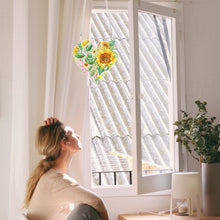Load image into Gallery viewer, Love Sunflower Special Shaped Diamond Painting Hanging Wreath for Home Decor(#1)