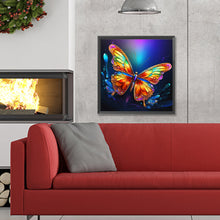 Load image into Gallery viewer, Diamond Painting - Full Round - colorful butterfly¡¤darkness (30*30CM)