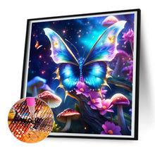 Load image into Gallery viewer, Diamond Painting - Full Round - Butterfly¡¤Mushroom (30*30CM)