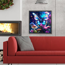 Load image into Gallery viewer, Diamond Painting - Full Round - Butterfly¡¤Mushroom (30*30CM)