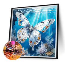 Load image into Gallery viewer, Diamond Painting - Full Round - Colorful Butterfly¡¤White Butterfly (30*30CM)