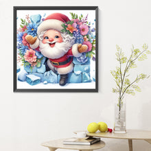 Load image into Gallery viewer, Diamond Painting - Full Round - broken wall santa (30*30CM)