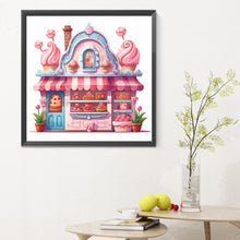 Load image into Gallery viewer, Diamond Painting - Full Round - Pink dessert shop trolley (30*30CM)