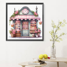 Load image into Gallery viewer, Diamond Painting - Full Round - Pink dessert shop trolley (30*30CM)