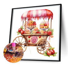 Load image into Gallery viewer, Diamond Painting - Full Round - Pink dessert shop trolley (30*30CM)