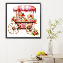Load image into Gallery viewer, Diamond Painting - Full Round - Pink dessert shop trolley (30*30CM)
