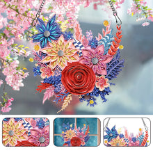 Load image into Gallery viewer, Diamond Painting Wall Decor Wreath Special Shaped Diamond Painting Wreath Mosaic