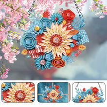 Load image into Gallery viewer, Diamond Painting Wall Decor Wreath Special Shaped Diamond Painting Wreath Mosaic