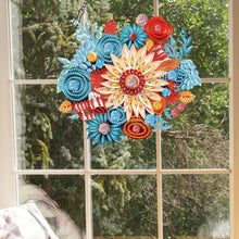 Load image into Gallery viewer, Diamond Painting Wall Decor Wreath Special Shaped Diamond Painting Wreath Mosaic