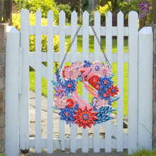 Load image into Gallery viewer, Diamond Painting Wall Decor Wreath Special Shaped Diamond Painting Wreath Mosaic