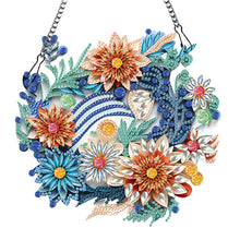 Load image into Gallery viewer, Diamond Painting Wall Decor Wreath Special Shaped Diamond Painting Wreath Mosaic