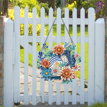 Load image into Gallery viewer, Diamond Painting Wall Decor Wreath Special Shaped Diamond Painting Wreath Mosaic