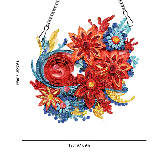 Diamond Painting Wall Decor Wreath Special Shaped Diamond Painting Wreath Mosaic