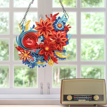 Load image into Gallery viewer, Diamond Painting Wall Decor Wreath Special Shaped Diamond Painting Wreath Mosaic