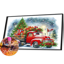 Load image into Gallery viewer, Diamond Painting - Partial Special Shaped - Christmas car (40*30CM)