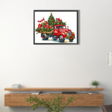 Load image into Gallery viewer, Diamond Painting - Partial Special Shaped - Christmas car (40*30CM)