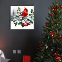 Load image into Gallery viewer, Diamond Painting - Full Round - cardinal on tree branch (40*40CM)