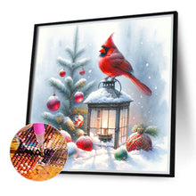 Load image into Gallery viewer, Diamond Painting - Full Round - Cardinal on the lamp (40*40CM)