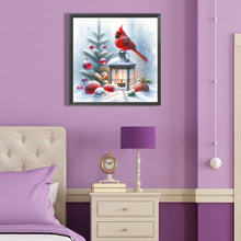 Load image into Gallery viewer, Diamond Painting - Full Round - Cardinal on the lamp (40*40CM)