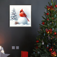 Load image into Gallery viewer, Diamond Painting - Full Round - cardinal on snowball (40*40CM)